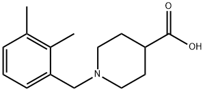 1-(2,3-dimethylbenzyl)piperidine-4-carboxylic acid,901923-72-6,结构式