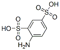 1,3-Benzenedisulfonic acid, 4-amino-, diazotized, coupled with diazotized 2-[(4-aminophenyl)amino]-5-nitrobenzenesulfonic acid and m-phenylenediamine  Struktur