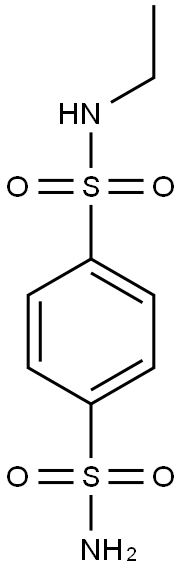 N-ethylbenzene-1,4-disulfonamide,90197-90-3,结构式