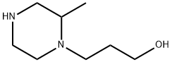1-Piperazinepropanol,2-methyl-(7CI) 结构式