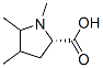 Proline, 1,4,5-trimethyl- (7CI) Structure