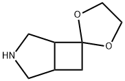 Spiro[3-azabicyclo[3.2.0]heptane-6,2-[1,3]dioxolane]  (9CI) 结构式