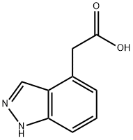 吲唑-4-乙酸,902131-33-3,结构式
