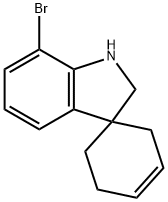 13-BROMOSPIRO[CYCLOHEXANE-4,3'-INDOLINE]-1-ENE Structure