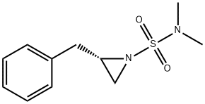 (S)-2-Benzyl-N,N-diMethylaziridine-1-sulfonaMide Struktur