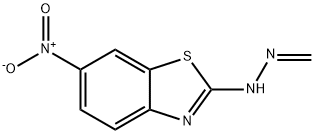 Formaldehyde, (6-nitro-2-benzothiazolyl)hydrazone (7CI),90220-89-6,结构式