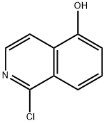 1-氯-5-羟基异喹啉,90224-96-7,结构式