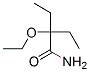 Butyramide,  2-ethoxy-2-ethyl-  (7CI) 结构式