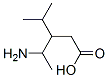 Valeric  acid,  4-amino-3-isopropyl-  (7CI) 结构式