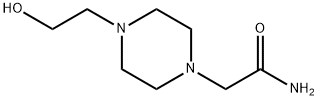1-Piperazineacetamide,4-(2-hydroxyethyl)-(7CI) Struktur