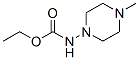 1-Piperazinecarbamicacid,4-methyl-,ethylester(7CI) Struktur