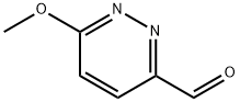 6-METHOXYPYRIDAZINE-3-CARBALDEHYDE Struktur