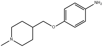 4-[(1-METHYL-4-PIPERIDINYL)METHOXY]BENZENAMINE
