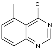 4-氯-5-甲基喹唑啉, 90272-82-5, 结构式