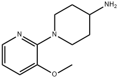 1-(3-甲氧基吡啶)哌啶胺,902837-16-5,结构式