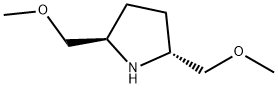 (R,R)-(-)-2,5-二(甲氧甲基)吡咯烷,90290-05-4,结构式