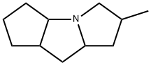 Cyclopenta[b]pyrrolizine, decahydro-6-methyl- (9CI) Struktur