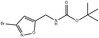 ((3-溴异噁唑-5-基)甲基)氨基甲酸叔丁酯,903131-45-3,结构式