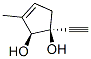 3-사이클로펜텐-1,2-다이올,1-에티닐-3-메틸-,시스-(9CI)