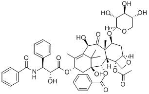 7-Xylosyl-10-deacetyltaxol Struktur