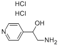 2-氨基-1-(4-吡啶基)乙醇 结构式