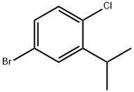 5-溴-2-氯异丙基苯, 90350-28-0, 结构式