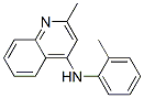 4-Quinolinamine,  2-methyl-N-(2-methylphenyl)- Struktur