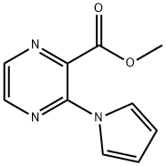 Methyl 3-(1H-pyrrol-1-yl)pyrazine-2-carboxylate Structure