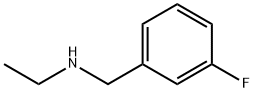 N-乙基-3-氟苄胺,90389-85-8,结构式