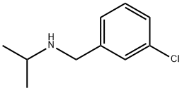 N-(3-CHLOROBENZYL)-N-ISOPROPYLAMINE Structure