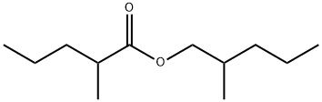 2-甲基戊酸-2-甲基戊酯,90397-38-9,结构式