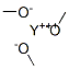 yttrium(III) methoxide Struktur