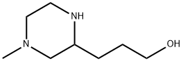 2-Piperazinepropanol,4-methyl-(7CI) Struktur