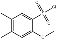 2-甲氧基-4,5-二甲基苯磺酰氯,90416-52-7,结构式