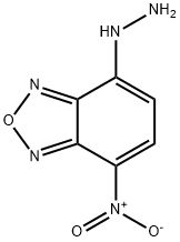 4-肼基-7-硝基-2,1,3-苯并氧杂二唑, 90421-78-6, 结构式