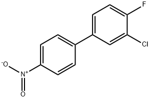 2-Chloro-1-fluoro-4-(4-nitrophenyl)benzene Structure