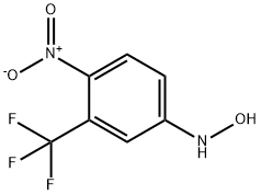 N-Hydroxy-4-nitro-3-(trifluoromethyl)aniline (FLU-1-N-OH) Struktur