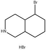 5-BROMOPERHYDROISOQUINOLINE HYDROBROMIDE, 90435-92-0, 结构式