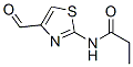 Propanamide,  N-(4-formyl-2-thiazolyl)-|