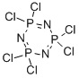 2,2,4,4,6,6-HEXACHLORO-1,3,5,2LAMBDA〜5〜,4LAMBDA〜5〜,6LAMBDA〜5〜-TRIAZATRIPHOSPHININE 化学構造式