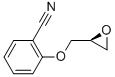 (S)-2-(OXIRAN-2-YLMETHOXY)BENZONITRILE 化学構造式