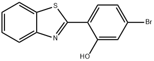 2-(benzo[d]thiazol-2-yl)-5-broMophenol 化学構造式