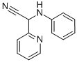 PHENYLAMINO-PYRIDIN-2-YL-ACETONITRILE 结构式