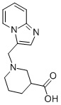 1-IMIDAZO[1,2-A]PYRIDIN-3-YLMETHYL-PIPERIDINE-3-CARBOXYLIC ACID Structure
