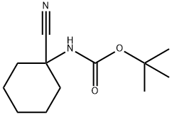 (1-CYANO-CYCLOHEXYL)-CARBAMIC ACID TERT-BUTYL ESTER, 904816-62-2, 结构式