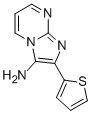 2-THIOPHEN-2-YL-IMIDAZO[1,2-A]PYRIMIDIN-3-YLAMINE 化学構造式
