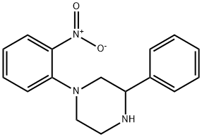 1-(2-硝基苯基)-3-苯基哌嗪, 904818-42-4, 结构式