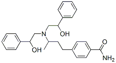 4-(3-(bis(beta-hydroxyphenethyl)amino)butyl)benzamide|化合物 T28560