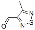 1,2,5-Thiadiazole-3-carboxaldehyde, 4-methyl- (9CI) Struktur