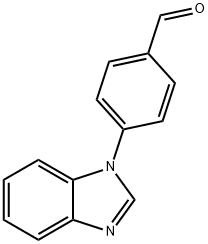 4-(1H-1,3-BENZIMIDAZOL-1-YL)BENZENECARBALDEHYDE Structure